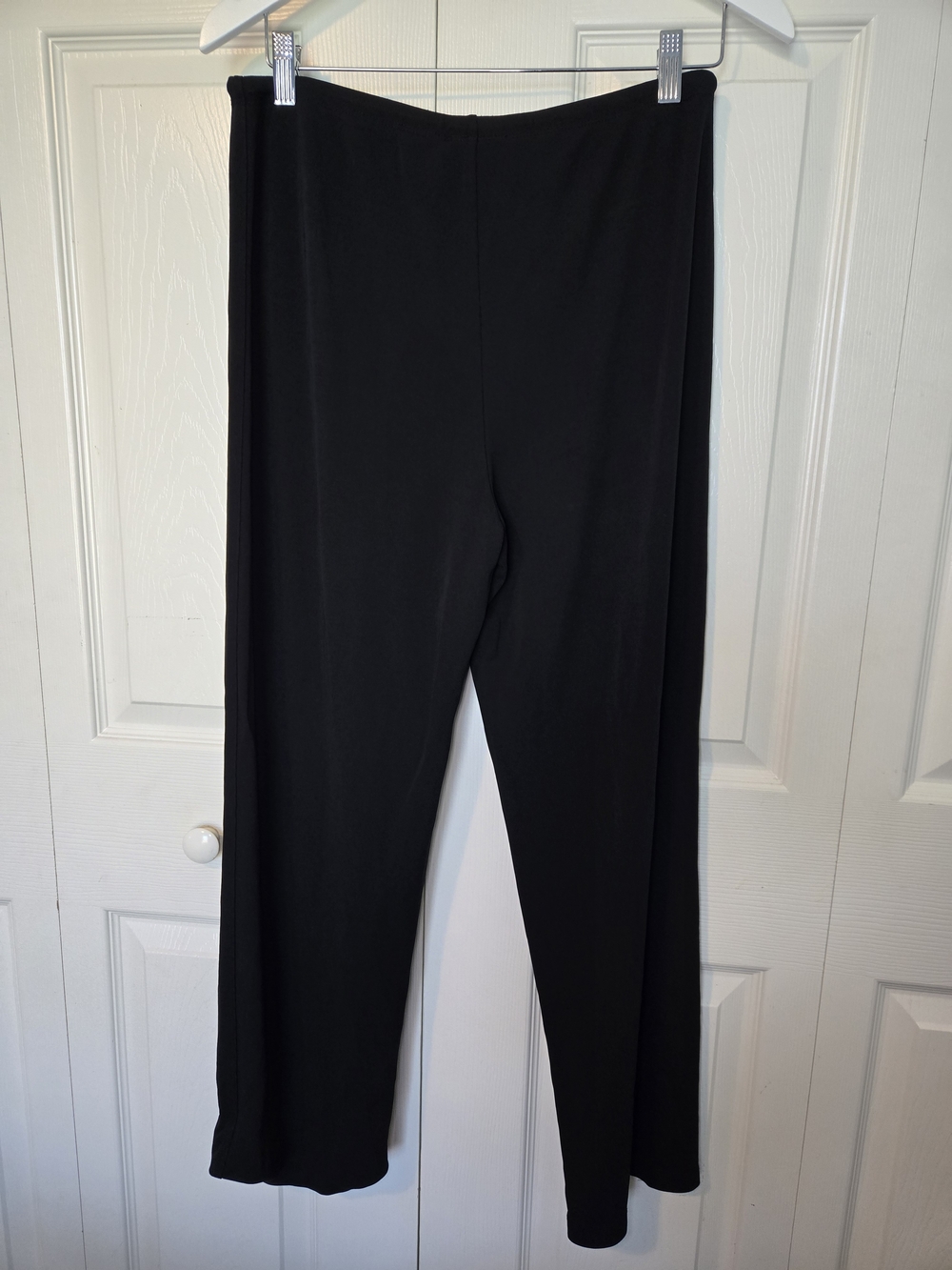 Liz Claiborne Black Wide-Leg Drawstring Lounge Pants - Picture 2 of 4